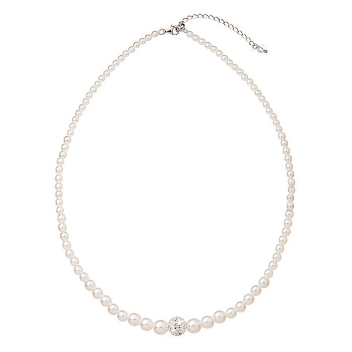 Perlový náhrdelník Swarovski Elements AG4001